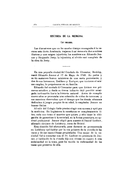 HISTORIA DE LA MEDICINA. - Academia Nacional de Medicina