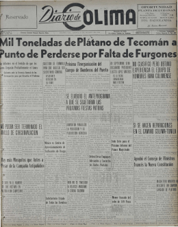 Mil Toneladas dePlanoátde Tecomán yunto de Perderse