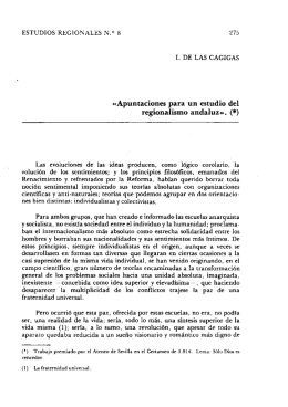 Apuntaciones para un estudio del