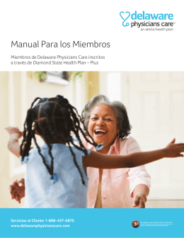 DPCI Spanish Handbook LTC - Delaware Physicians Care