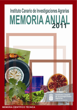 Memoria Anual 2011 del ICIA