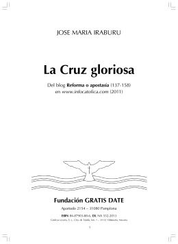 I– La cruz gloriosa - fundación GRATIS DATE