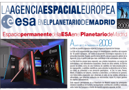 esa - Planetario