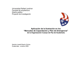 Manuales de Capacitación y Plan de Emergencia
