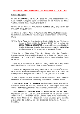 Sábado 18 Agosto