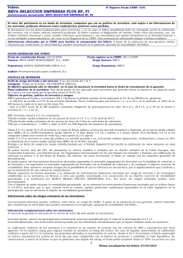 bbva seleccion empresas plus bp, fi