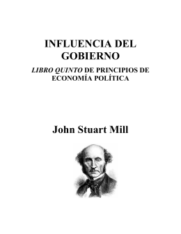0012 Stuart Mill - Influencia del gobierno