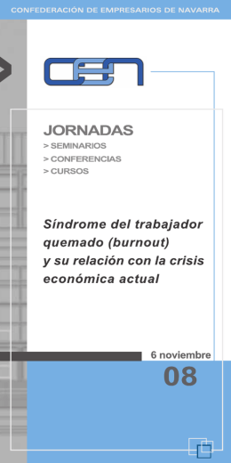 JORNADAS - Confederación de Empresarios de Navarra
