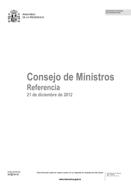 Consejo de Ministros