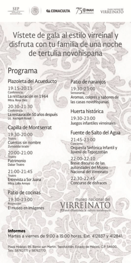 Vistete de gala al estilo virreinal y