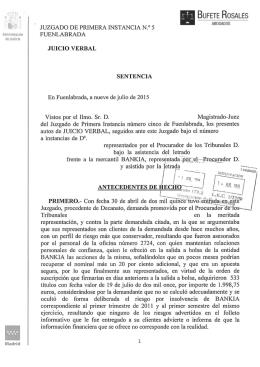 Consulta el fallo de la sentencia