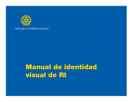 Manual de identidad visual de RI