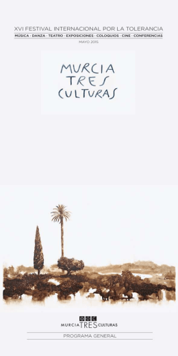 Programa Murcia Tres Culturas 2015