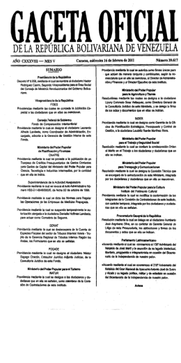 ACETA OFICIAL