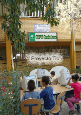 Proyecto Tic - Plan de Centro