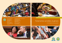Parlamentos sensibles al género - Inter