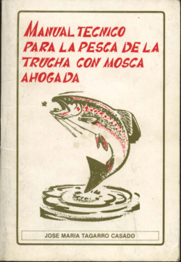pesca con mosca ahogada