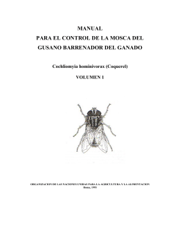 (1993) Manual para el Control de la mosca del Gusano
