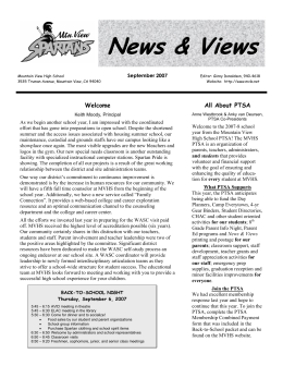 News & Views - Mountain View-Los Altos Union High School