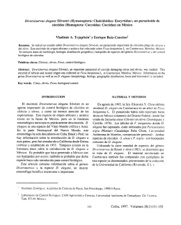 Vladimir A. Trjapitzin` y Enrique Ruíz-Cancino2
