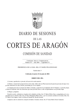 CORTES DE ARAGÓN