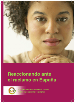 Reaccionando ante el racismo en España