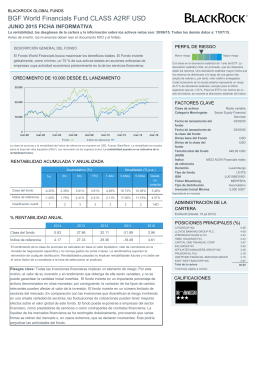 BGF World Financials Fund CLASS A2RF USD