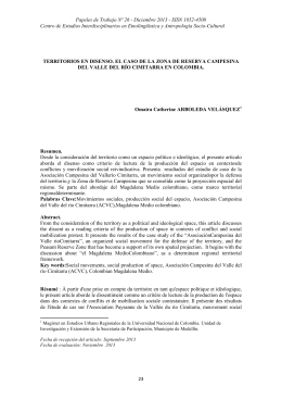 Papeles de Trabajo Nº 26 - Diciembre 2013 - ISSN 1852