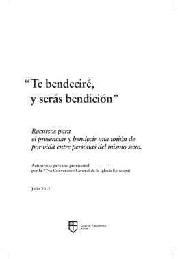 Reflexión teológica sobre uniones entre
