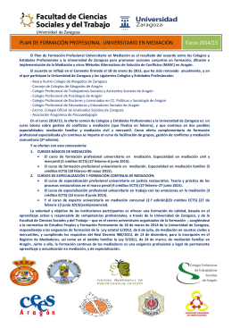 PLAN DE FORMACIÓN PROFESIONAL UNIVERSITARIO EN