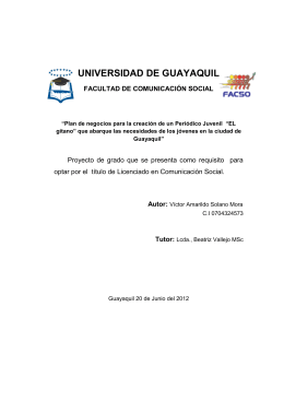 junior solano - Repositorio Digital Universidad de Guayaquil