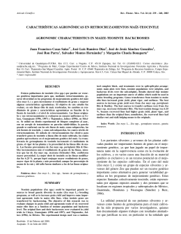 Artículo - Revista Fitotecnia Mexicana