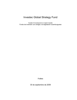 Investec Global Strategy Fund