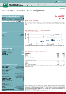 PARVEST EQUITY USA SMALL CAP - (Hedged EUR)