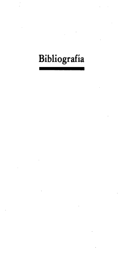Bibliograf ía