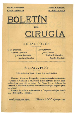 Año III, No. 1. Enero 1913 - Centro de Estudios Montañeses