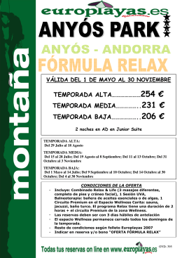 T EMPORADA ALT A…………………254 ¤ T