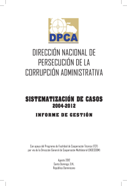 Sistematización de Casos 2004 – 2012