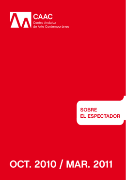 descargar pdf - Centro Andaluz de Arte Contemporáneo