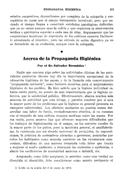PROPAGANDA HIGIENICA 371 - Academia Nacional de Medicina