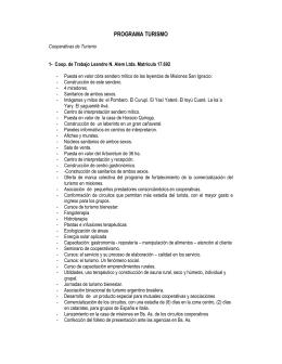programa turismo