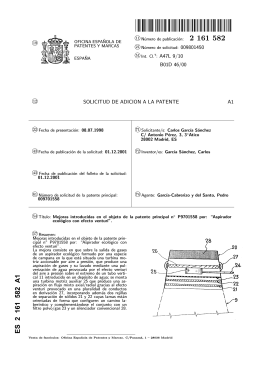 mejoras introducidas en el objeto de la patente principal n.9701558