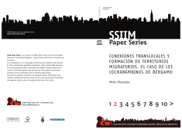 SSIIM Paper Series