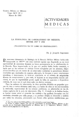 ACTIVIDADES M E D I C A S