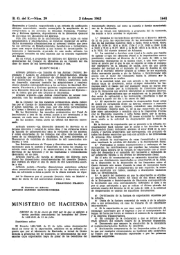 MINISTERIO DE HACIENDA
