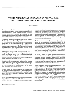 Volumen 18: No. 4 - Sociedad Venezolana de Medicina Interna