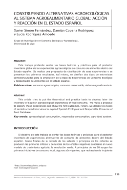 aCCIóN y REaCCIóN EN El EStado ESpañol