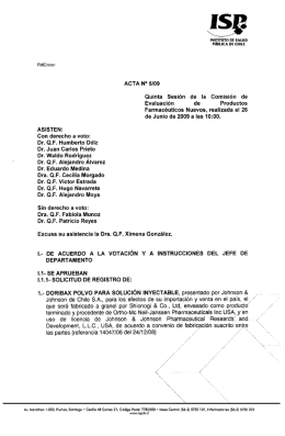ACTA N° 5109 Quinta Sesión de la Comisión de