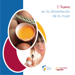 El huevo en la alimentación de la mujer