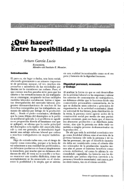 ¿Qué hacer? — - Instituto Emmanuel Mounier